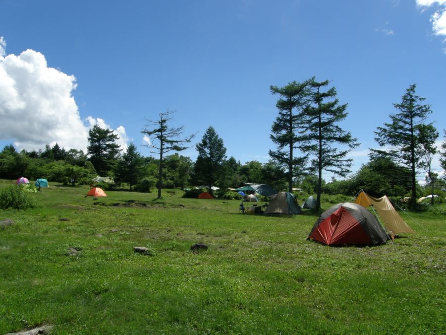 霧ヶ峰キャンプ場（長野県）