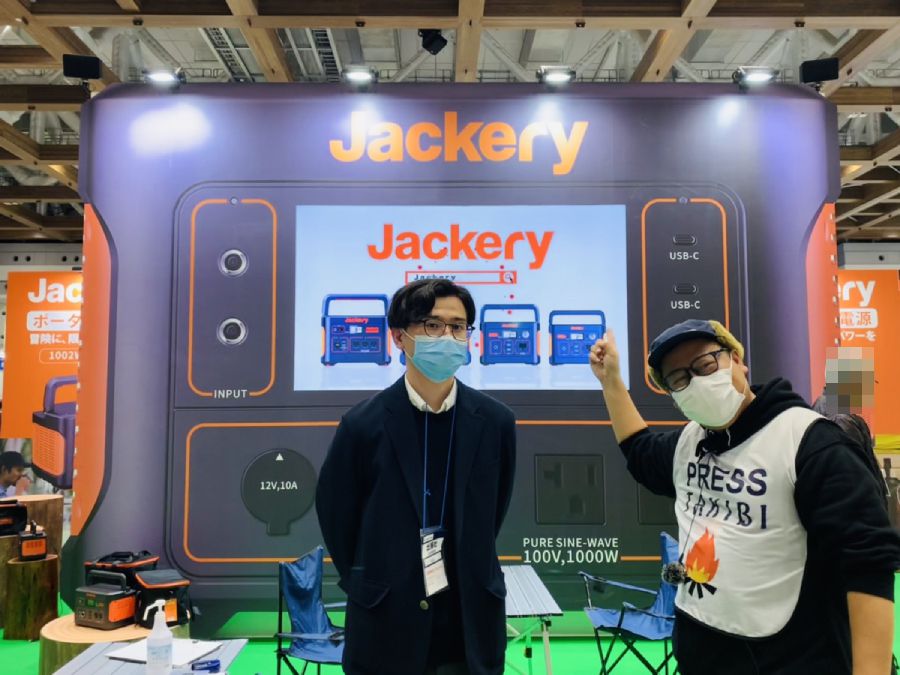 Jackeryポータブル電源展示会取材