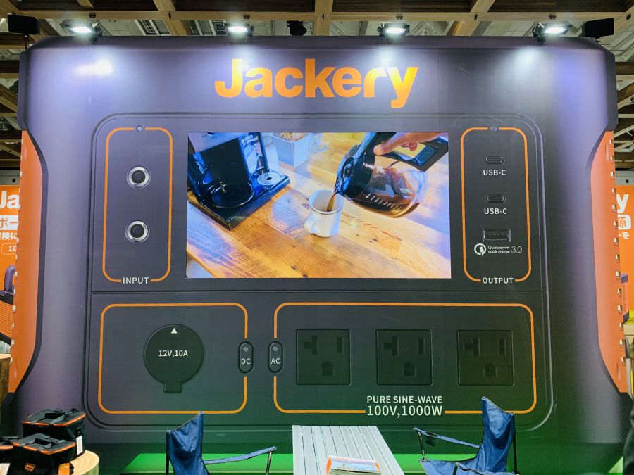 Jackeryポータブル電源展示会取材