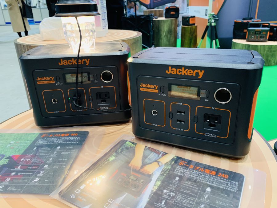 Jackeryポータブル電源展示会取材