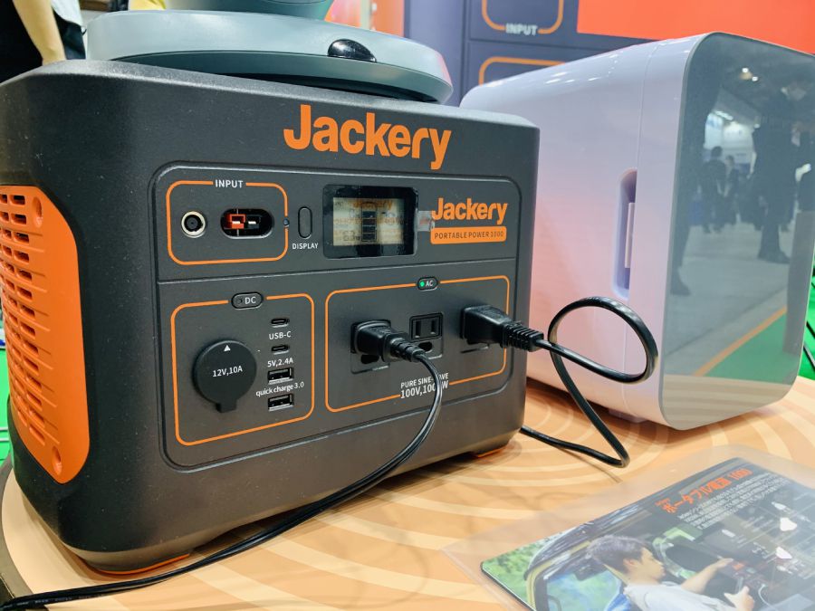 Jackeryポータブル電源展示会取材