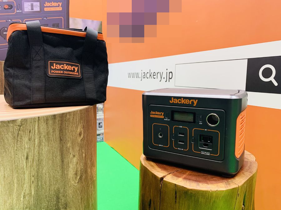 Jackeryポータブル電源展示会取材