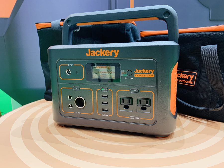 Jackeryポータブル電源展示会取材