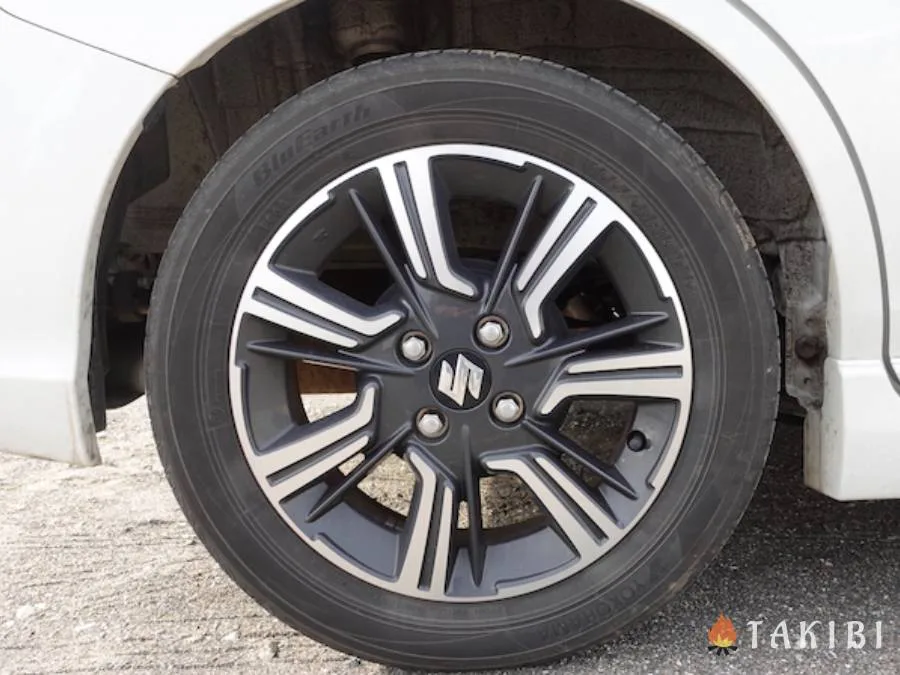 スズキ SUZUKI ソリオ純正アルミホイール 165/65r15 ４本 中古スズキソリオ純正 アルミホイール 165&frasl;65R15 4本セット 高崎中居