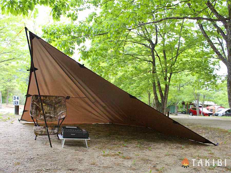 DDタープ DD Tarp S 2.8ｍｘ1.5ｍ 軽量ながらタフなソロタープ 耐水性3000? (Coyote Brown) 並行輸入品 - 2