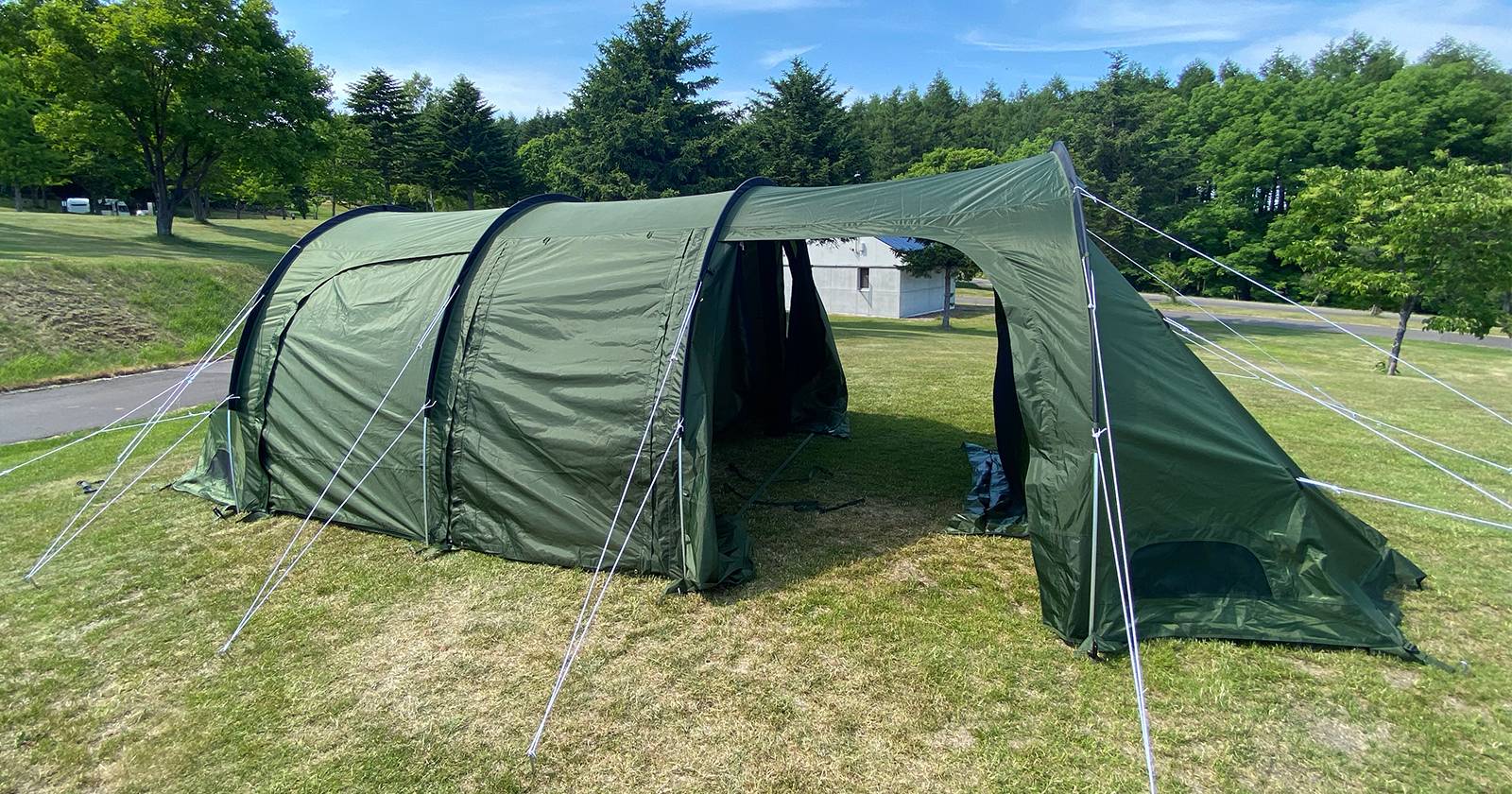 DODカマボコテント3Mはファミリーキャンプにピッタリ！大人気の抽選販売テントにワクワクが止まらない | キャンプ・アウトドアのTAKIBI（タキビ）