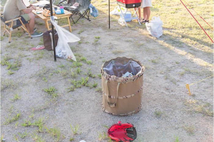 キャンプ用ゴミ箱は大きく分けて2タイプ