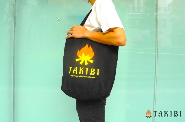 「TAKIBI」トートバッグ