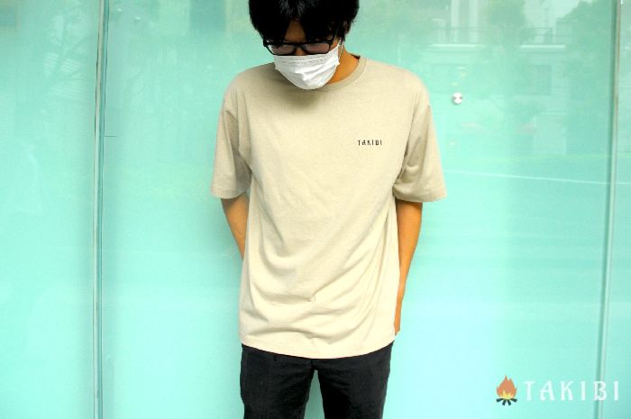 「TAKIBI」Tシャツ