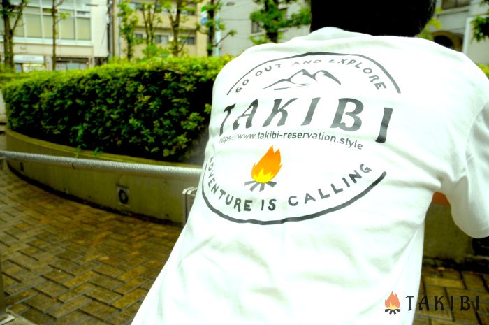 TAKIBIのTシャツ