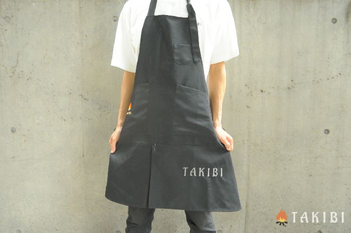 「TAKIBI」エプロン