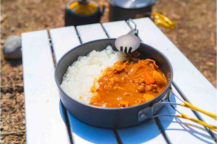 元気が出る「朝カレー」