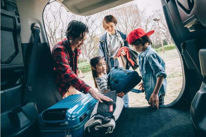 車内に収納すれば使い勝手も良い！