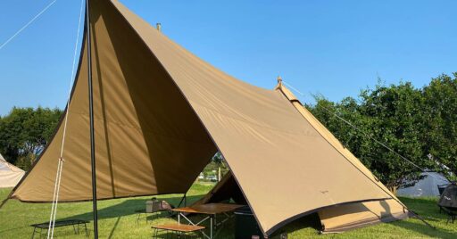 焚火タープTCコネクトヘキサはテンマクデザイン人気製品と相性抜群!【tent-Mark DESIGN…