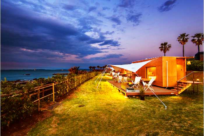 snow peak glamping 京急観音崎