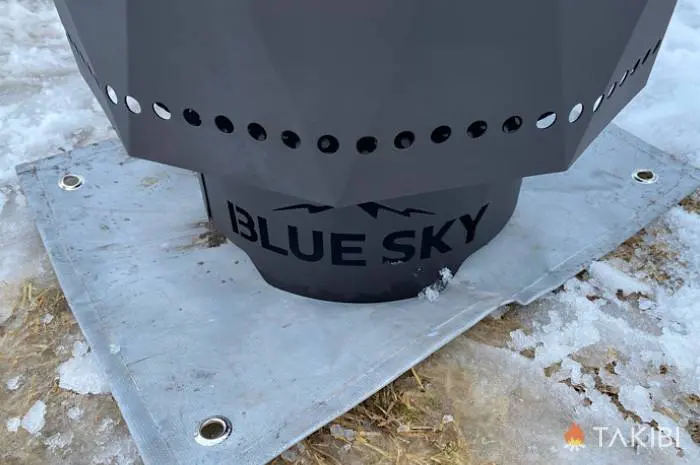 オールブラックの二次燃焼焚き火台！【Blue Sky Outdoor Living