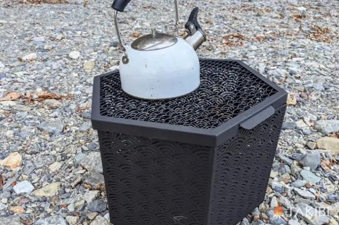 S'more・和柄六面焚火台｜おしゃれな和柄が魅力的！｜TAKIBI（タキビ