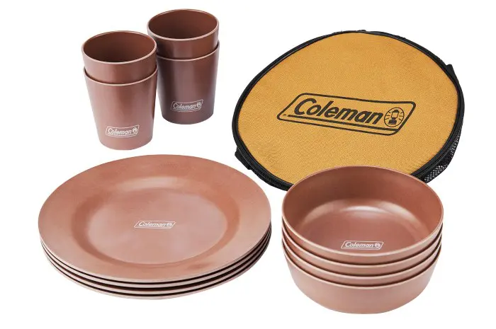 Coleman - コールマン 廃盤 メラミン食器セット❣️の通販 by
