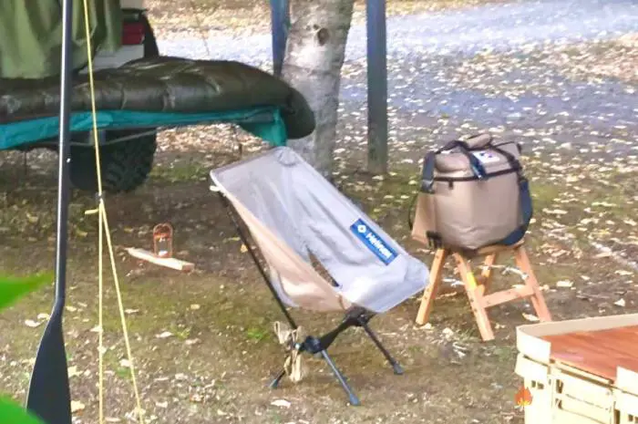 ほぼ未使用　Helinox ヘリノックス チェアゼロ 楽天市場】【ポイント5倍 1/10】ヘリノックス チェアゼロ Helinox