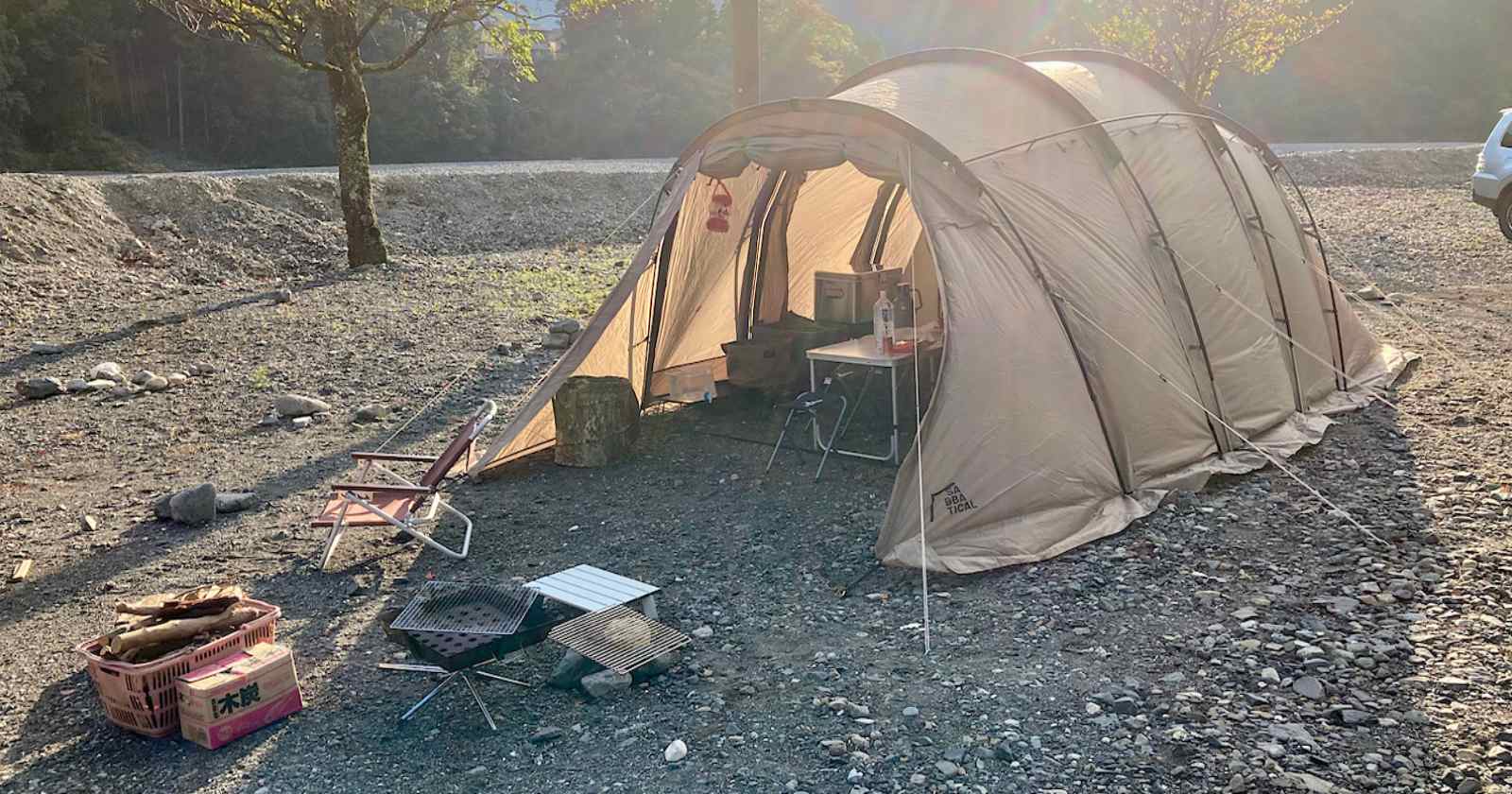 ソロキャンパー用テント　入手困難