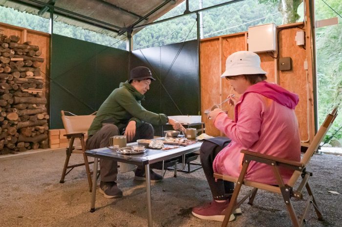 田篭の灯り