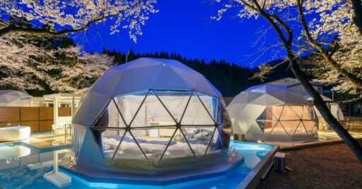 福井市美山エリアの人気グランピング施設「ルポの森」GRAN FOREST 越前美山をご紹介