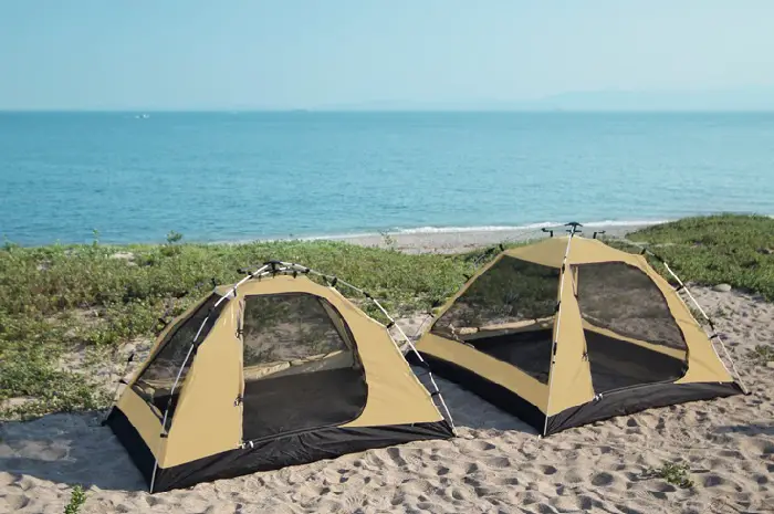 DOD ディーオーディー わがやのテント S ワンタッチテント ソロ デュオ
