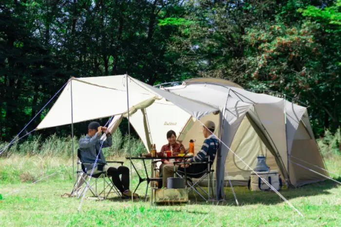 モンベル ムーンライトキャビン4 ライトタン 新品 mont bell - 新品未