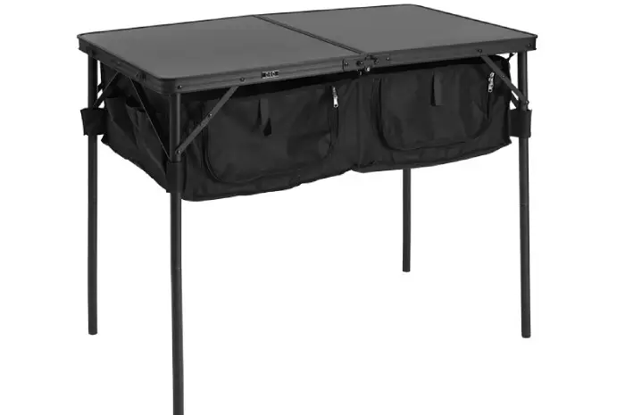 DOD アウトドアテーブル 黒 直径約80cm DOD アウトドアテーブル 黒 直径約80cm
